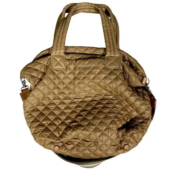 MZ Wallace Metro Deluxe Quilted Nylon Tote - $275 Retail - Picture 7 of 14